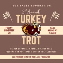 1925 Eagle Foundation Turkey Trot 5K logo