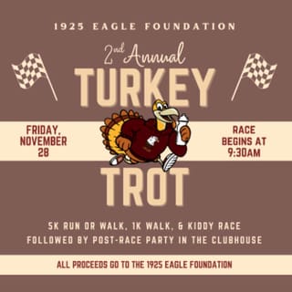 1925 Eagle Foundation Turkey Trot 5K Logo