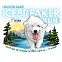Hauser Lake Icebreaker Run 5k/10k logo