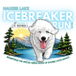 Hauser Lake Icebreaker Run 5k/10k Logo