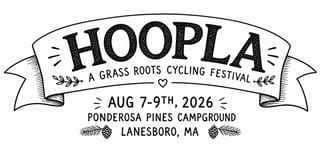 Hoopla: A Grass Roots Cycling Festival Logo