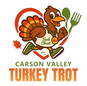 2025 Carson Valley Turkey Trot Fun Run Logo