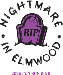 Nightmare In Elmwood 5k logo