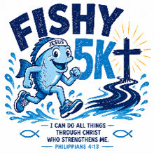 2026 Fishy 5K logo