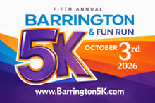 Barrington 5K + Fun Runs logo