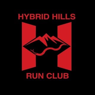 Hybrid Hills Run Club logo