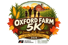 The Oxford Farm 5k logo