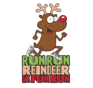 Run Run Reindeer 5K Fun Run Logo