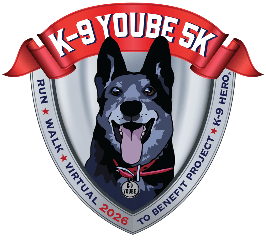 K-9 Yoube 5K logo