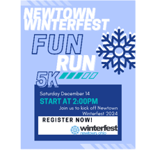 Newtown Winterfest 5k logo