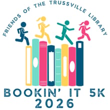 BOOKIN' IT 5K logo