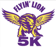 Flyin' Lion 5K logo