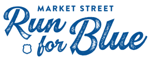 2026 Market Street Run for Blue - Date TBD Logo