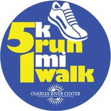 Charles River Center 5k Run/1Mile Walk logo