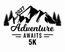 Adventure Awaits 5k logo