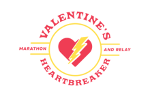 Valentine's Heartbreaker Marathon & Relay logo