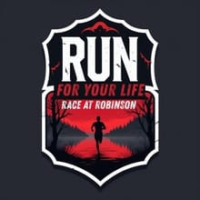 Run for Your Life Race at Robinson Lake - 5K and Haunted Fun Run logo