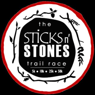 Sticks n' Stones Trail Race 2026 Logo