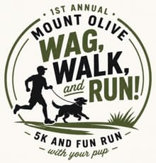 Mount Olive Wag, Walk, and Run! logo