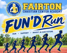 Fairton Christian Center Academy Fall Fest Family Fun'd Run logo