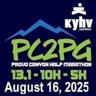 PC2PG Half Marathon, 10K, 5K - Sponsored by KYHV Nutrition logo
