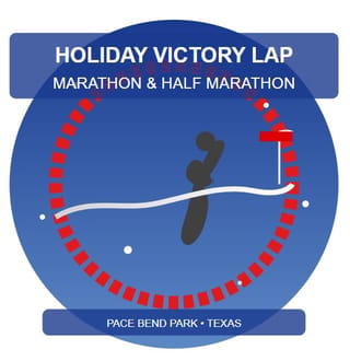 ATX Holiday Victory Lap 10K, 5K Logo