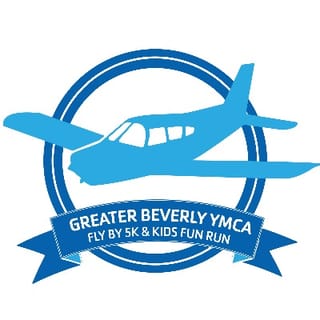 2026 Greater Beverly YMCA Fly By 5k Road Race Logo