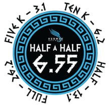 Hermes Half a Half Marathon logo