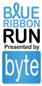 Blue Ribbon Run/Walk for ZERO Prostate Cancer logo