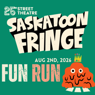 Saskatoon Fringe Fun Run Logo