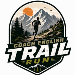 Coach English 5K -ish Trail Run Logo