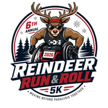 CORE's 2026 Reindeer Run & Roll 5k logo