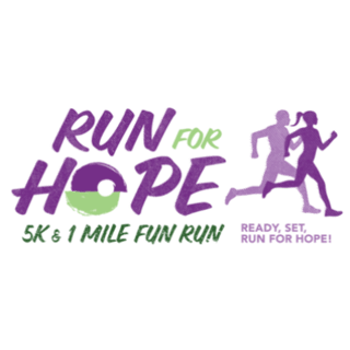 SafeNest 8th Annual Run for Hope 5K and 1-Mile Fun Run Logo
