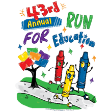 The 2026 Run for Education logo