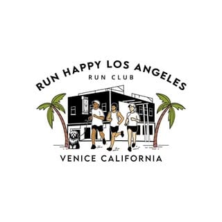 Run Happy Los Angeles logo