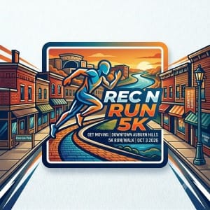 Auburn Hills 5k Logo