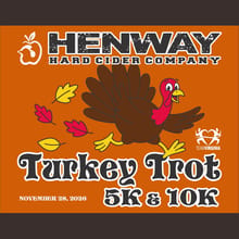 Henway Hard Cider Turkey Trot 5k & 10k logo