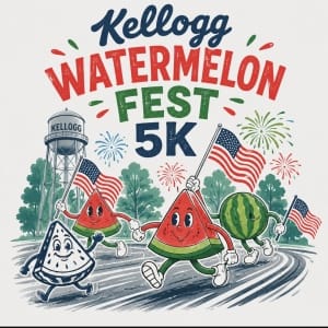 Kellogg Watermelon Fest 5K Logo