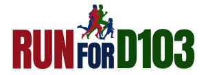 Run for D103 5K Run/Walk Logo