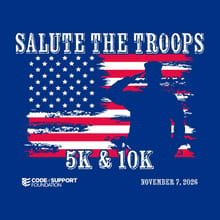 Salute the Troops 5k & 10k logo