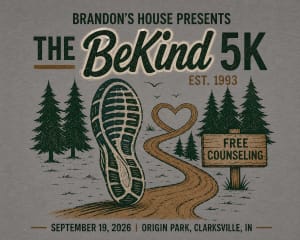 BeKind 5k Run or Walk Logo