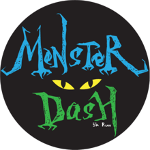The Monster Dash 5K logo