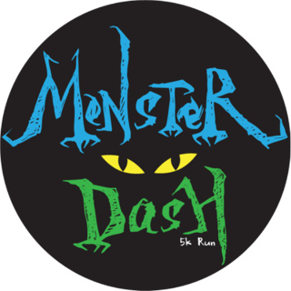 The Monster Dash 5K Logo
