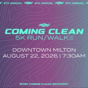 6TH Annual Coming Clean 5K Run/Walk To End Addiction Logo