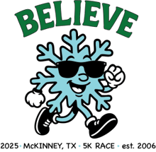 Believe! 5K & 1 Mile Fun Run logo
