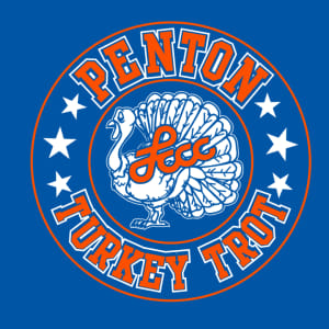 Penton Memorial 10K  Cross Country Turkey Trot Logo