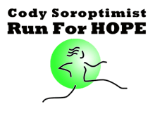 Cody Soroptimist Run for Hope logo