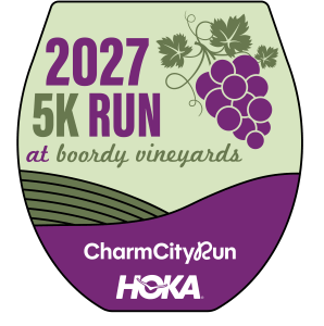 Charm City Run 5K at Boordy Vineyards presented by Hoka EARLY BIRD REGISTRATION (2027) Logo