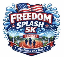 Freedom Splash 5k logo
