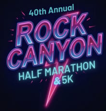 Rock Canyon Half Marathon- 40th Anniversary Run! logo